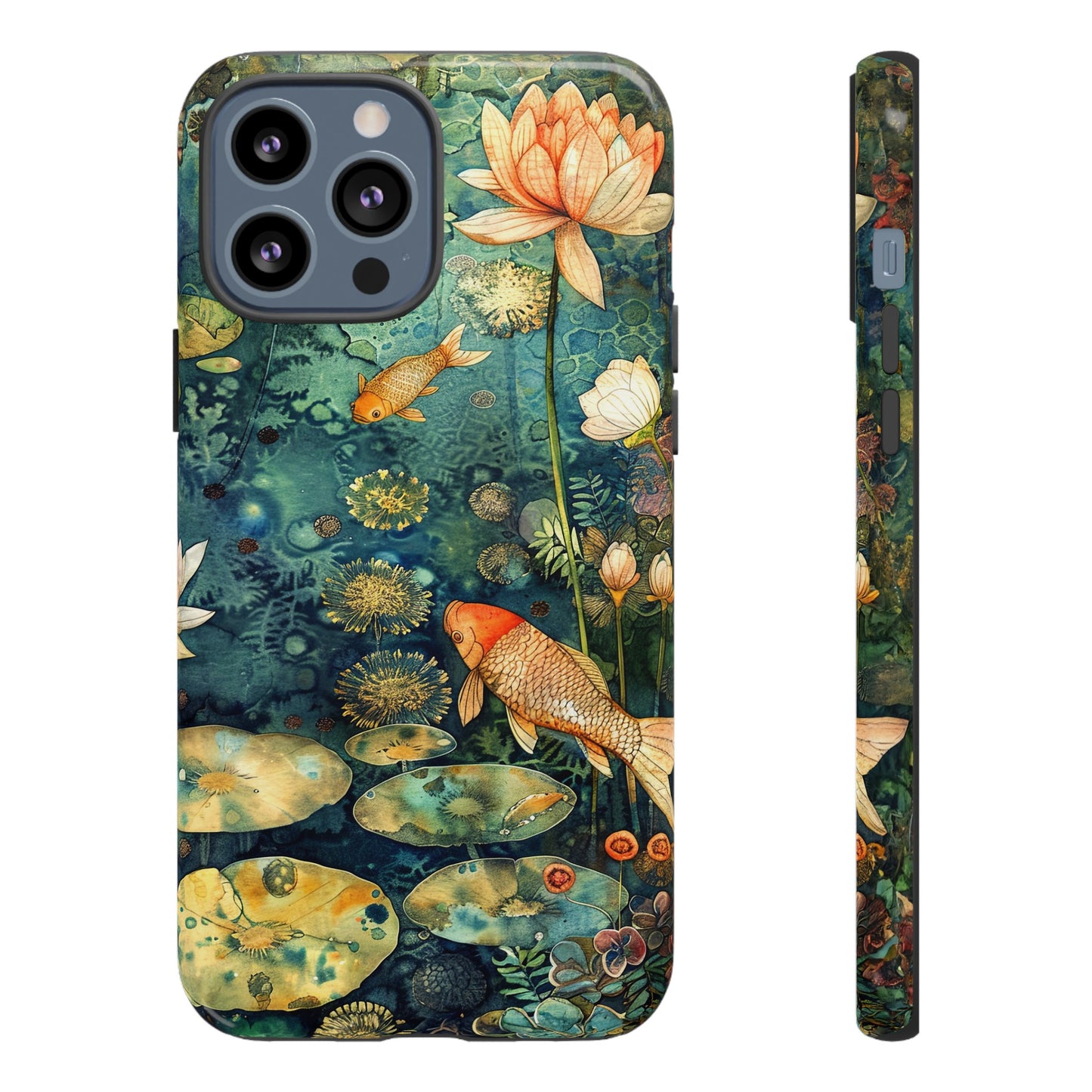 Fish Pond - iPhone Tough Case