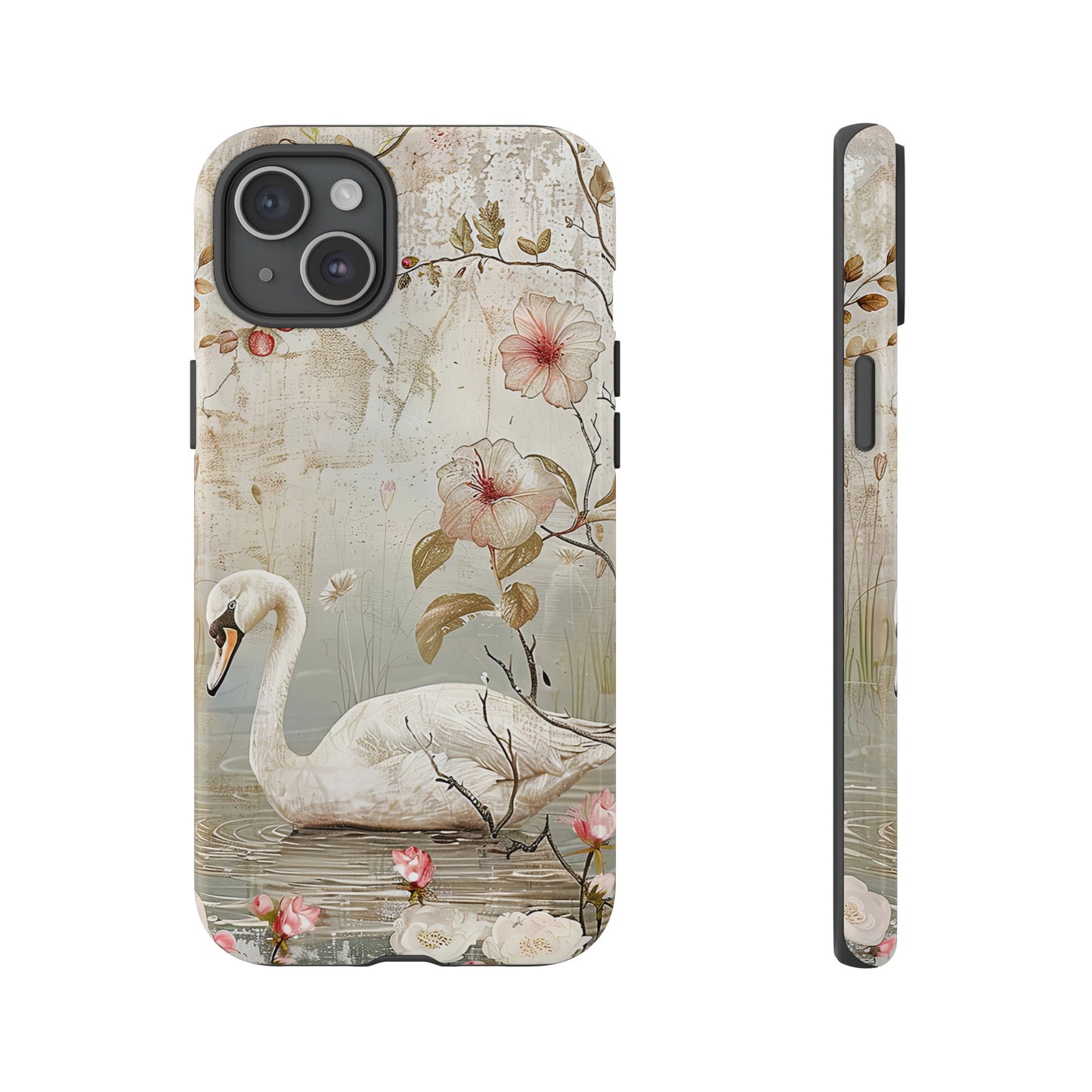 Vintage Swan - iPhone Tough Case
