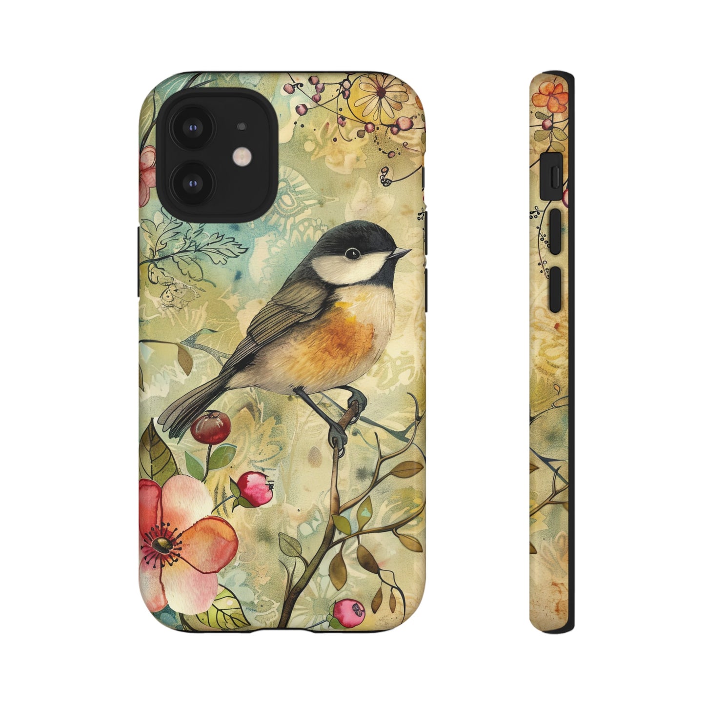 Watercolor Bird - iPhone Tough Case
