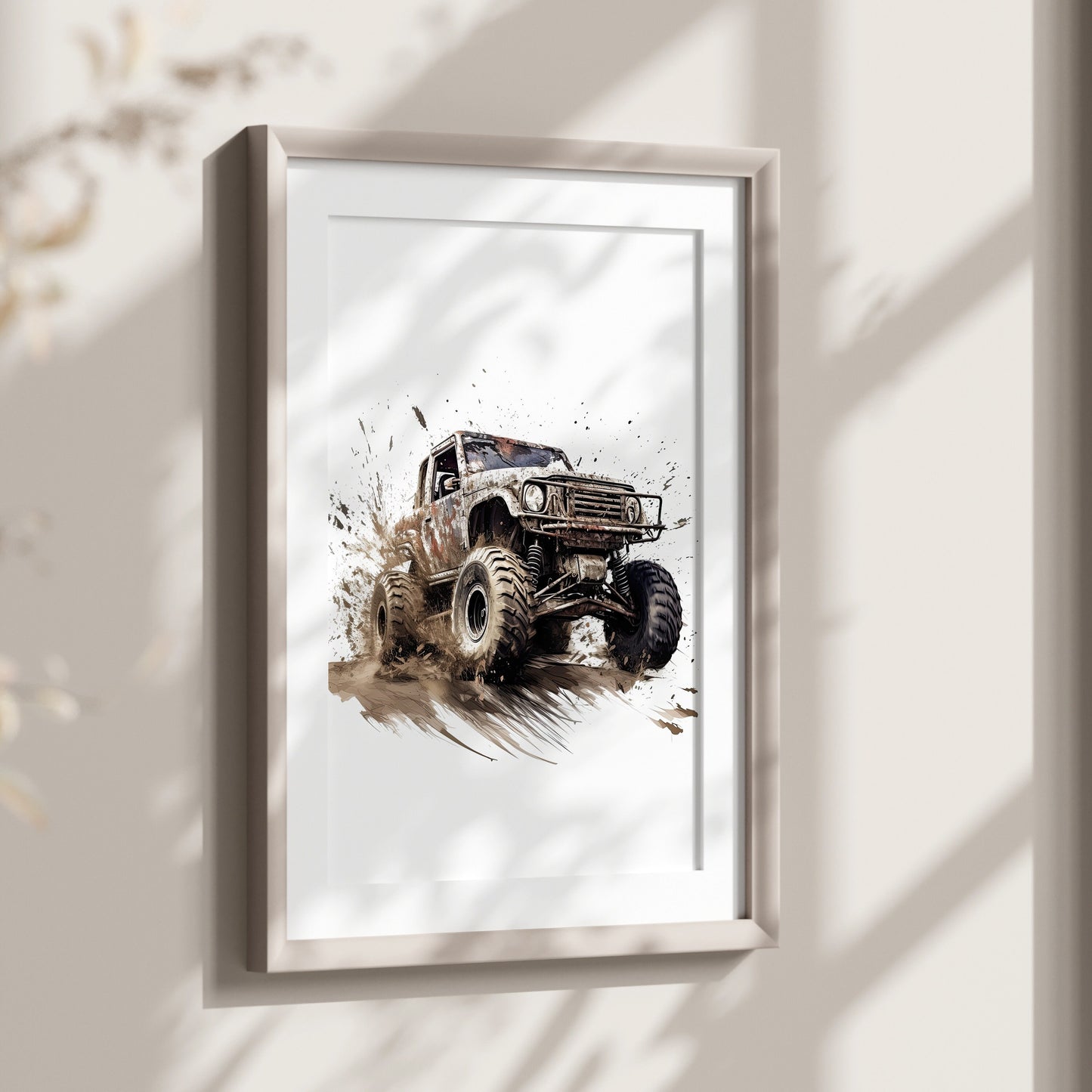 Monster Truck SVG Bundle, Monster Truck Clipart, Commercial Use, T-shirt sublimation, Boy truck svg, Truck SVG, PNG Bundle, 4WD Clip Art