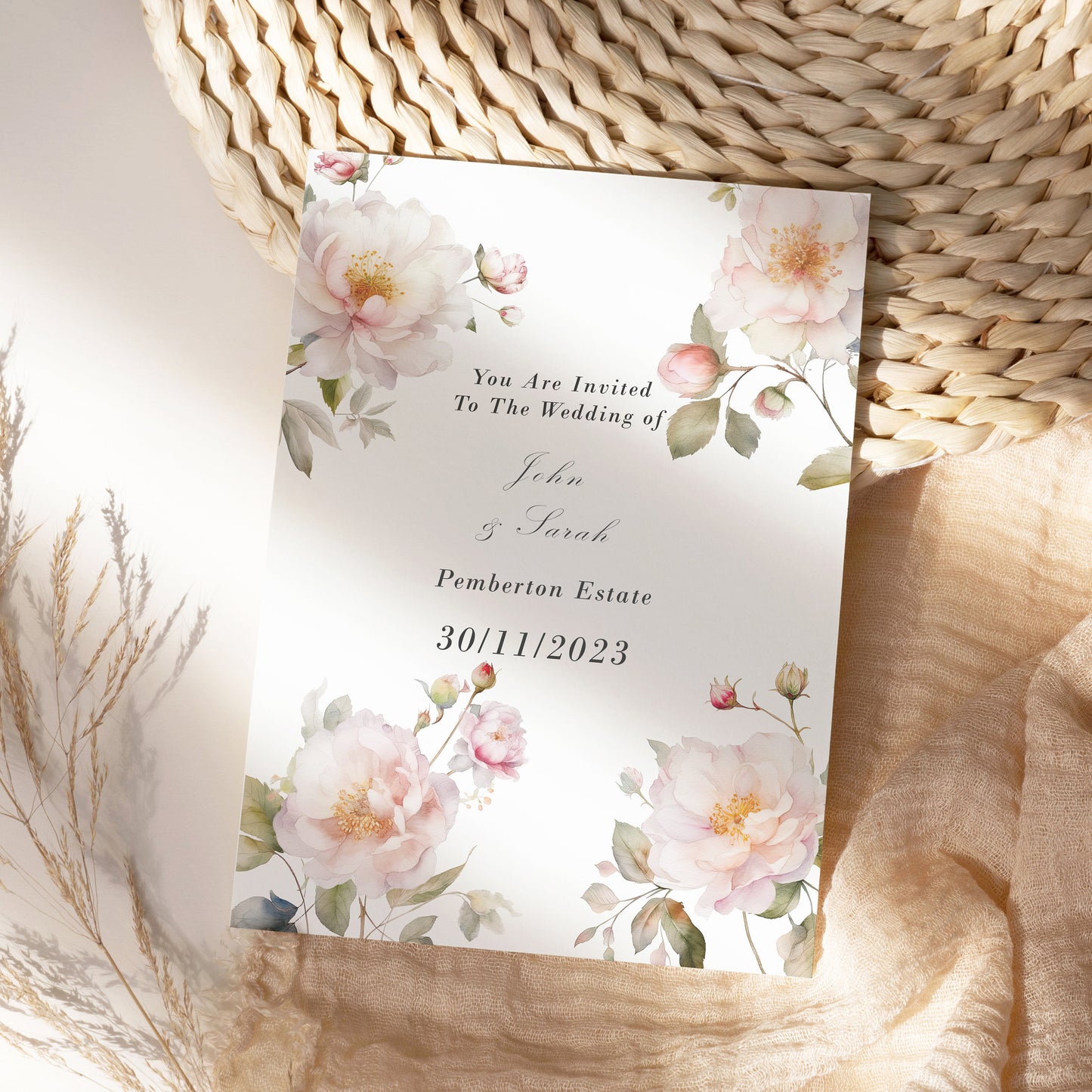 Watercolor Flowers Clipart, Wedding Invite, Clipart Bundle, PNG files, Commercial Use, Wedding Scrapbook, Bridal Clipart, Digital Clipart