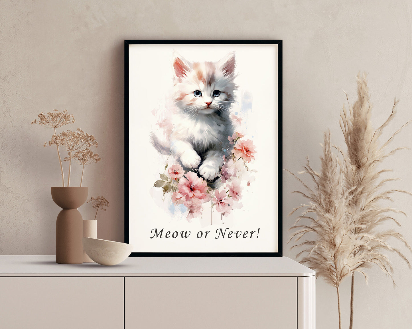 Cute Kittens, Spring Flowers Clip Art, Funny Cats, Design Bundle, Cat Illustrations, Crafting Materials, Printable Art, Sublimation Tumbler
