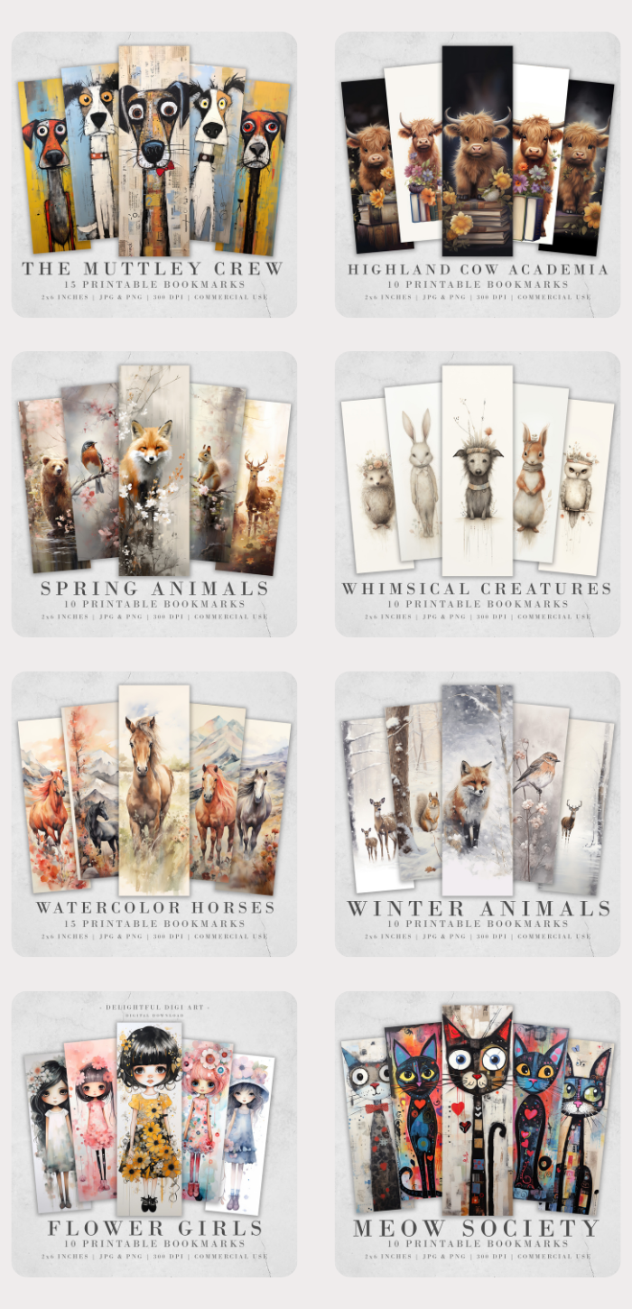 Printable Bookmarks