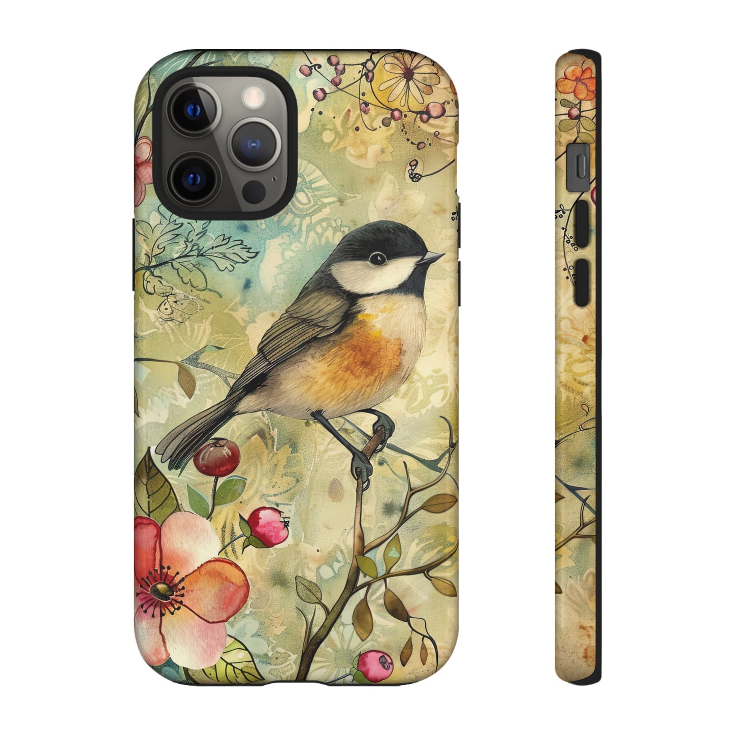 Watercolor Bird - iPhone Tough Case