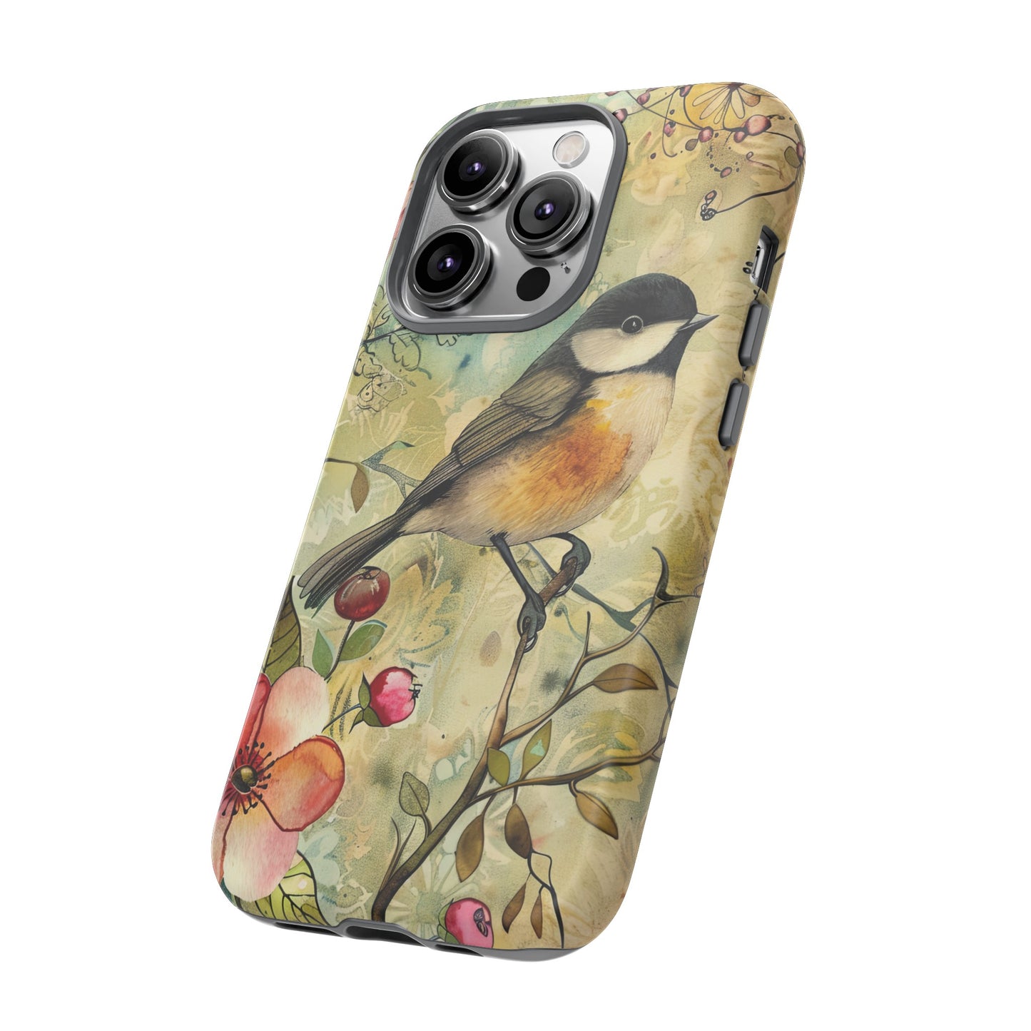 Watercolor Bird - iPhone Tough Case