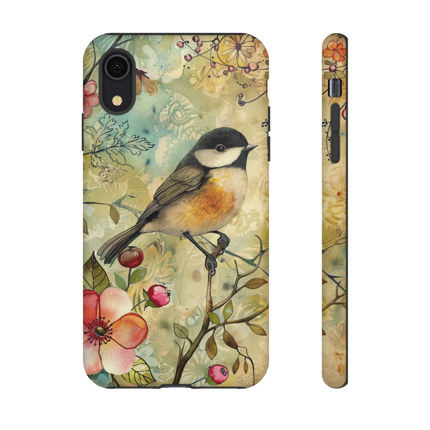 Watercolor Bird - iPhone Tough Case