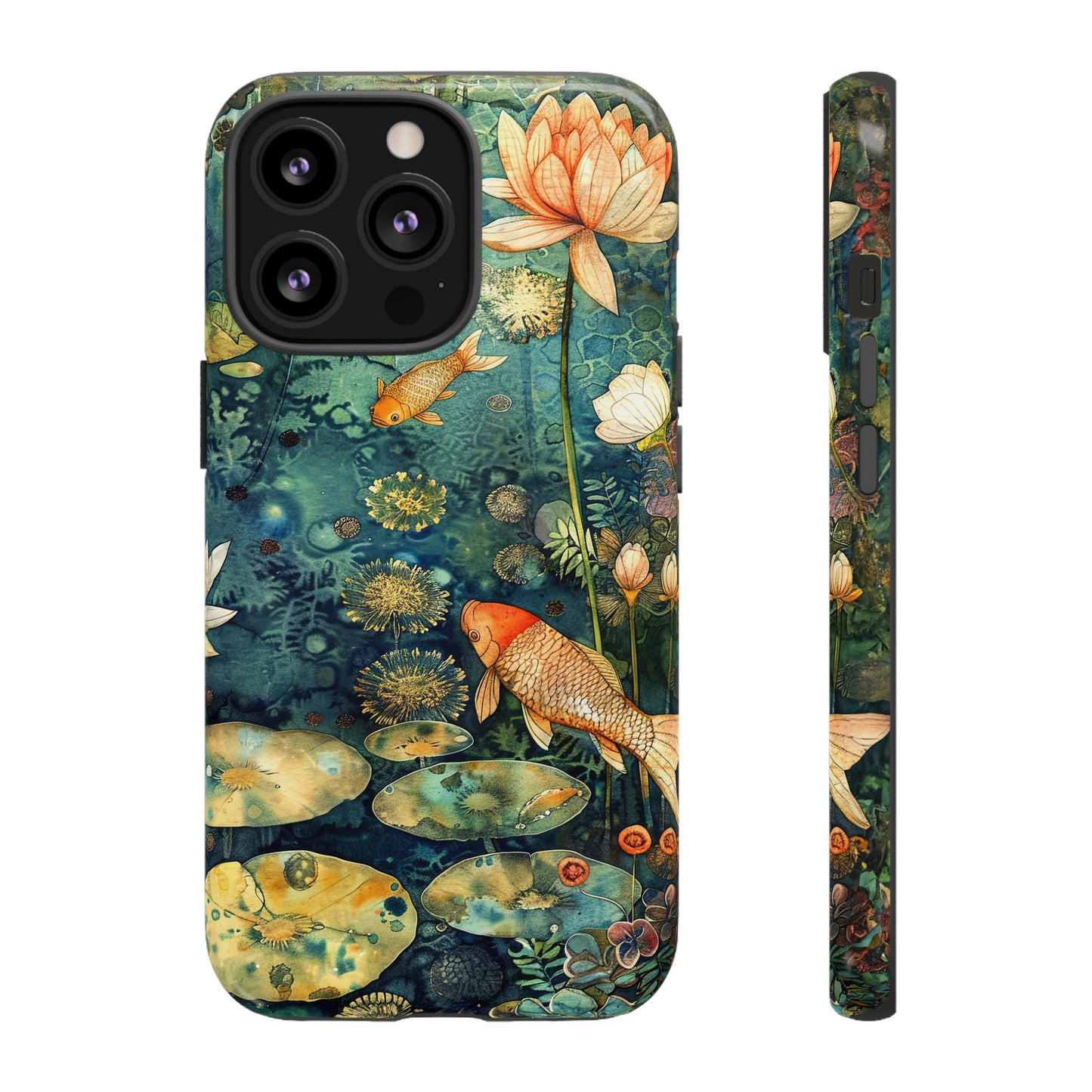 Fish Pond - iPhone Tough Case