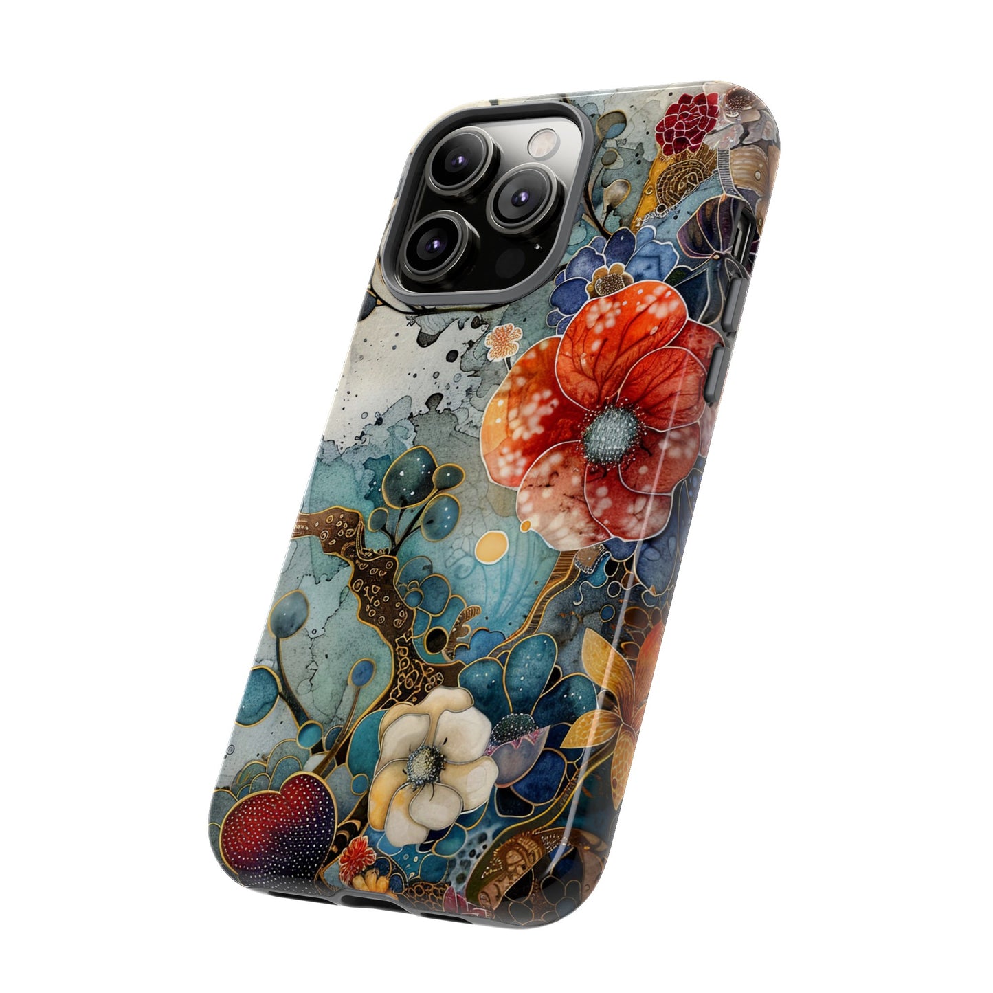 Floral - iPhone Tough Case