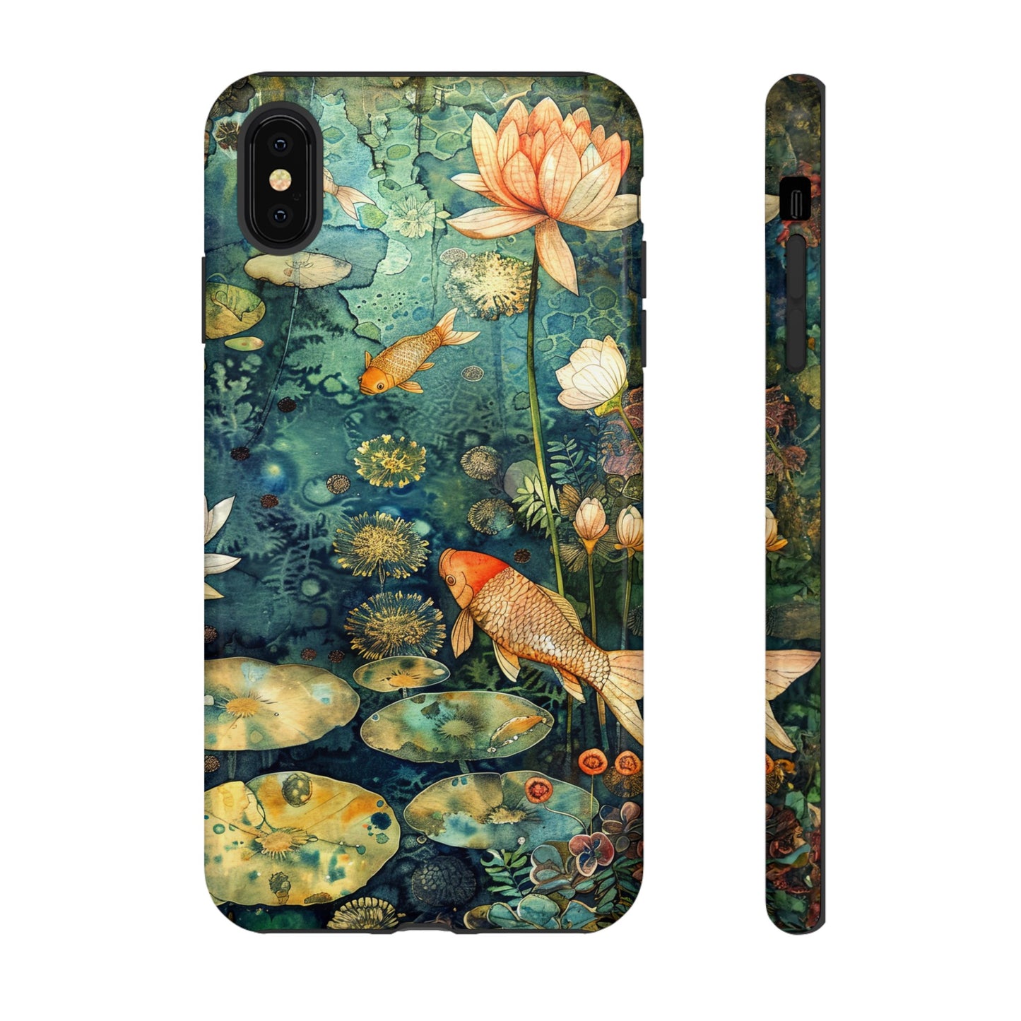 Fish Pond - iPhone Tough Case