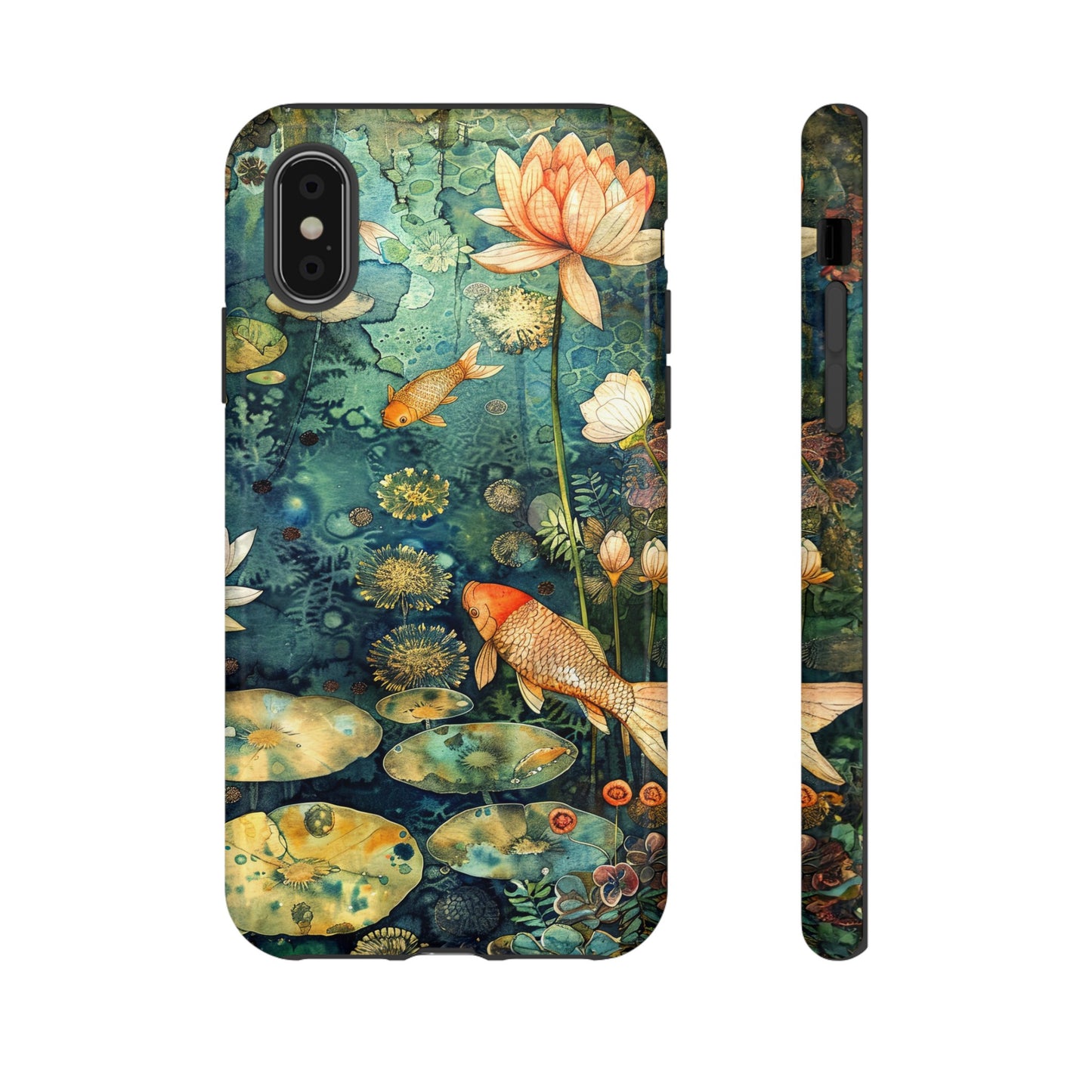 Fish Pond - iPhone Tough Case