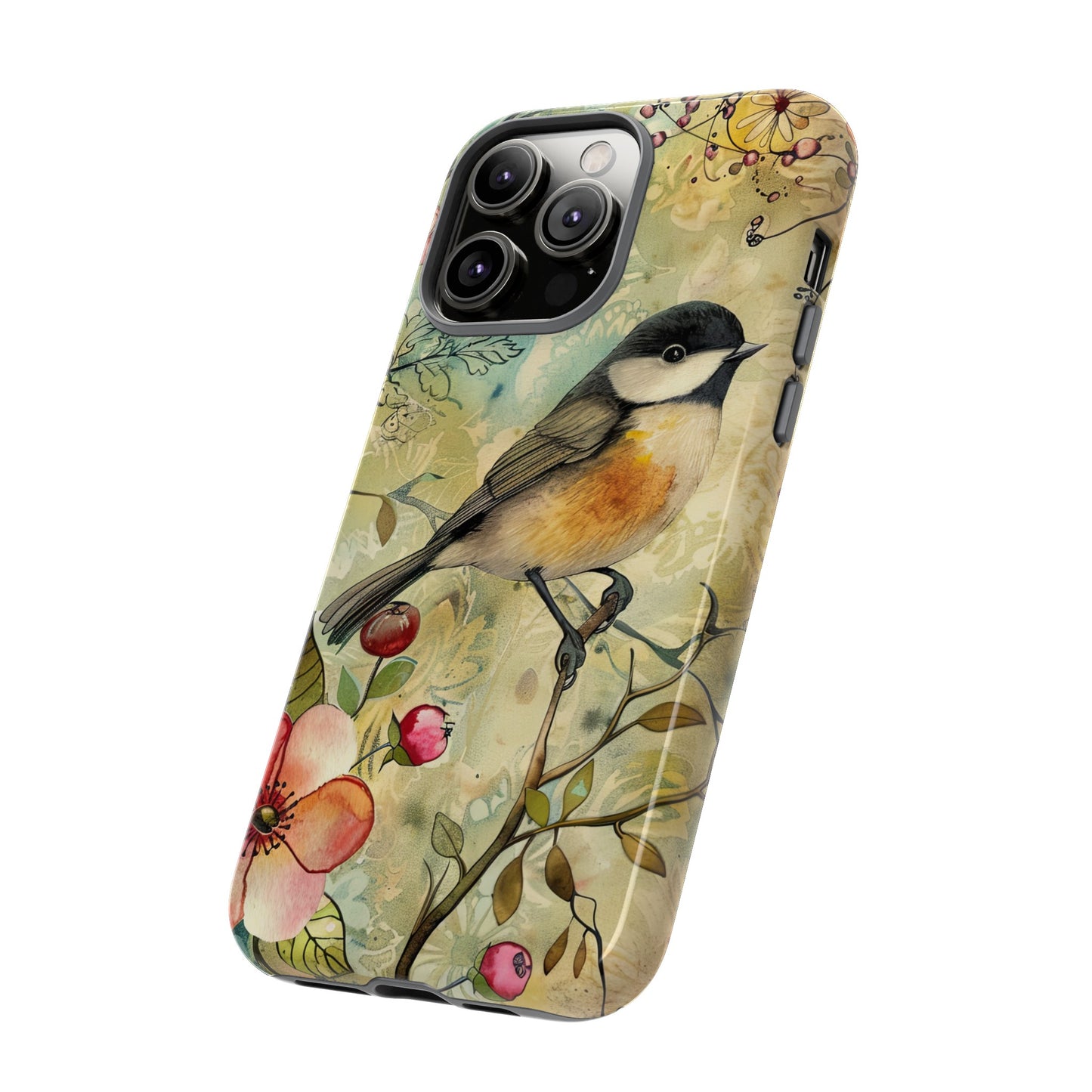 Watercolor Bird - iPhone Tough Case