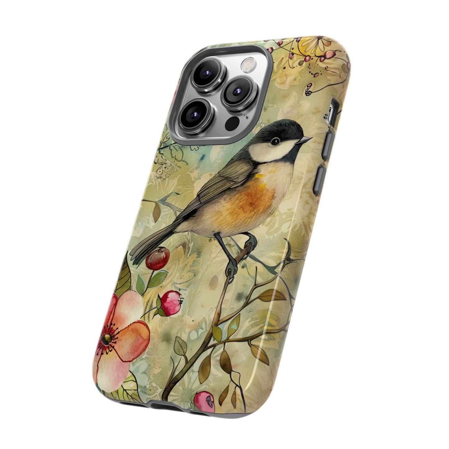 Watercolor Bird - iPhone Tough Case