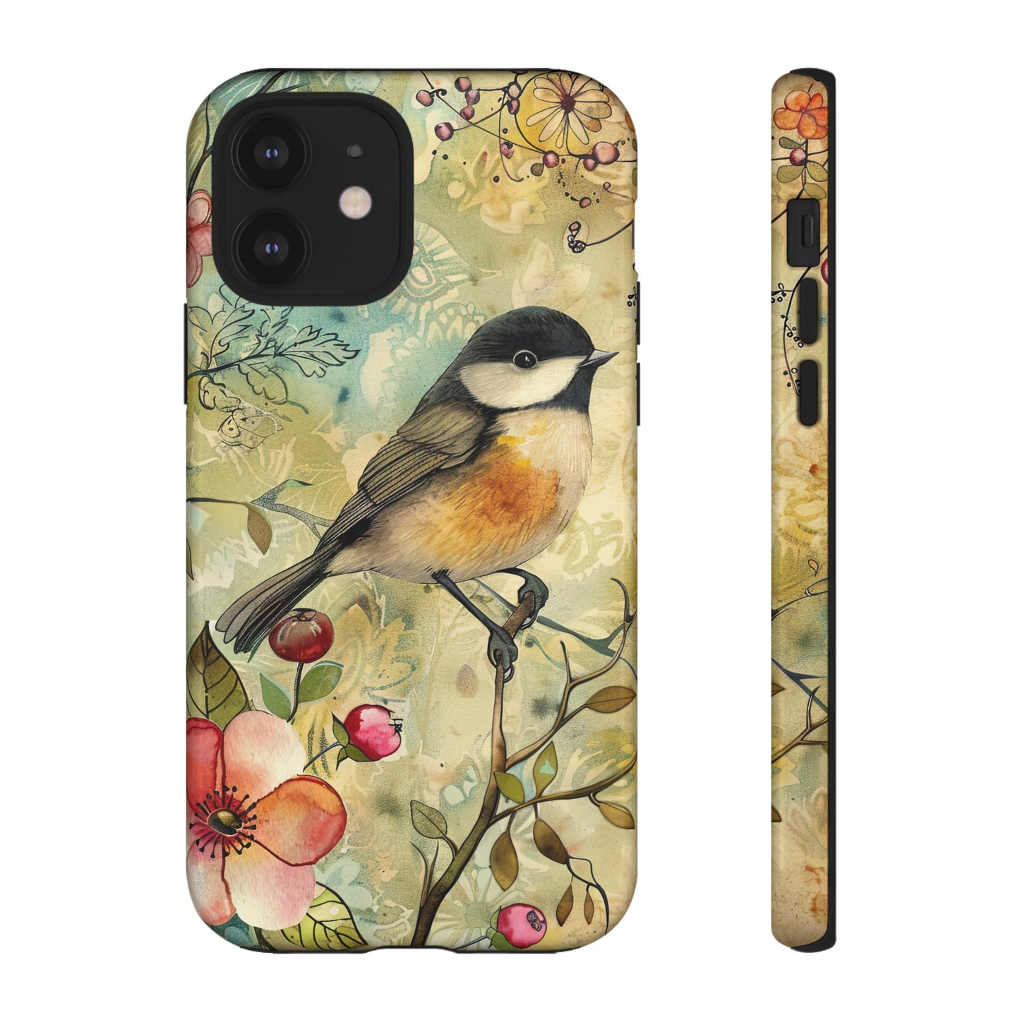 Watercolor Bird - iPhone Tough Case