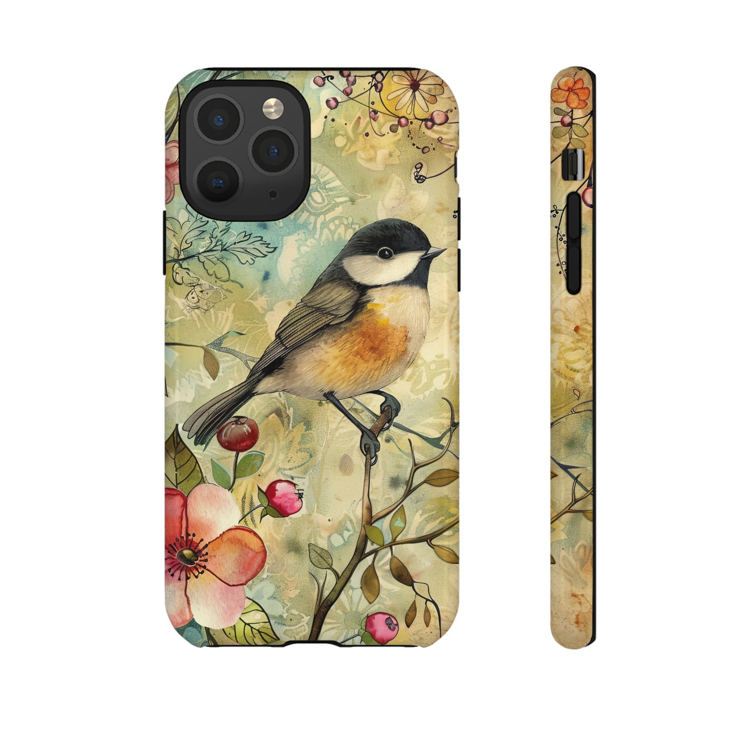 Watercolor Bird - iPhone Tough Case