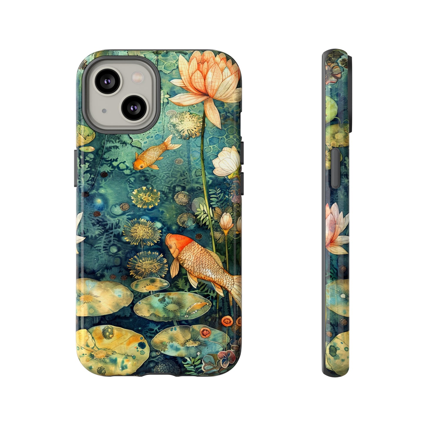 Fish Pond - iPhone Tough Case