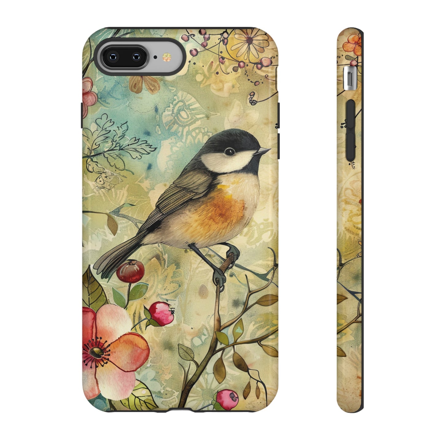 Watercolor Bird - iPhone Tough Case