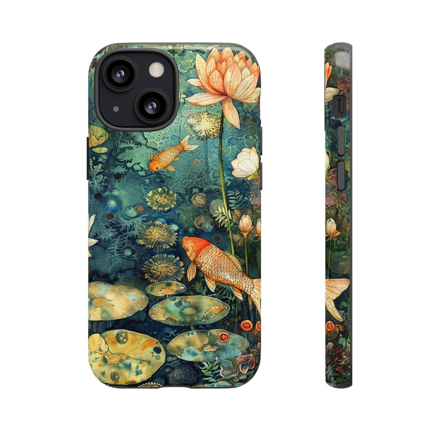 Fish Pond - iPhone Tough Case