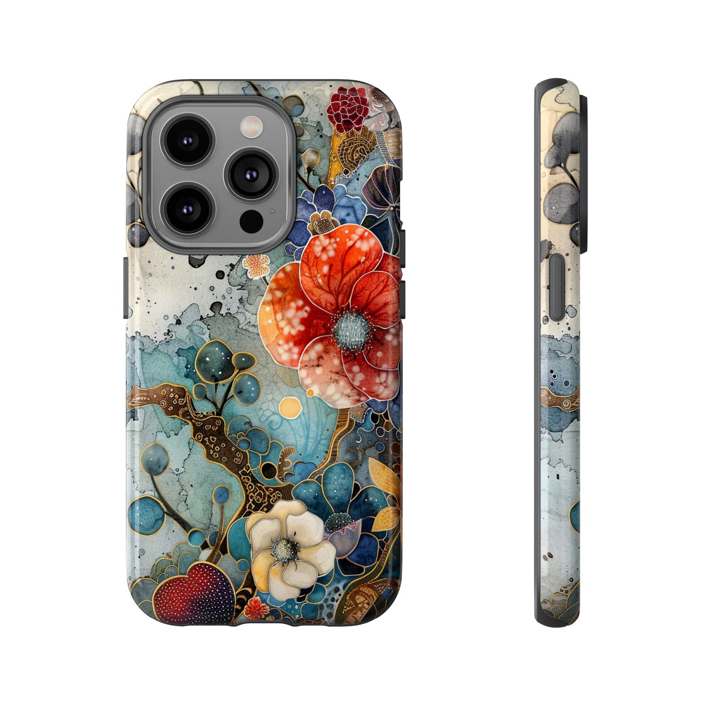 Floral - iPhone Tough Case