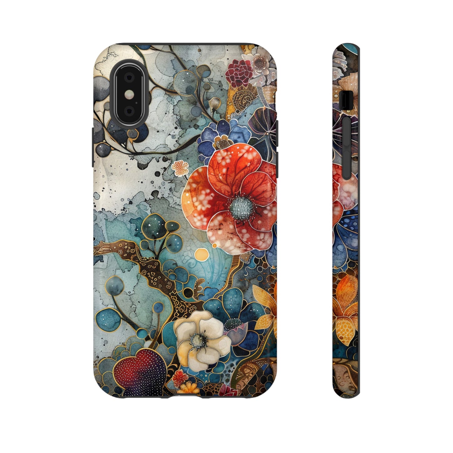 Floral - iPhone Tough Case