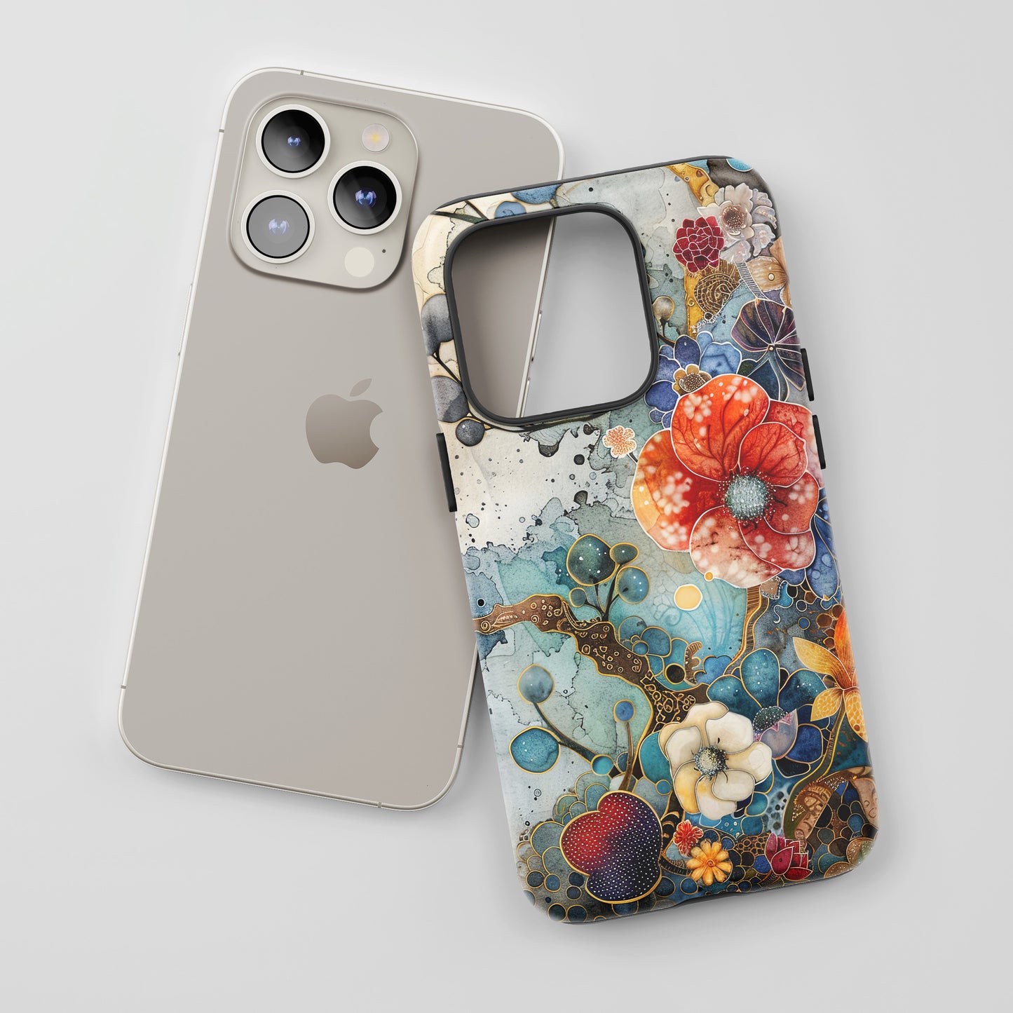 Floral - iPhone Tough Case