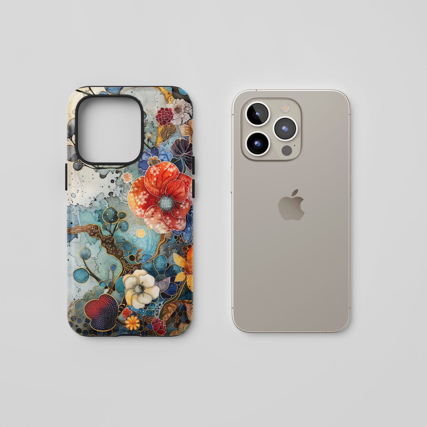 Floral - iPhone Tough Case