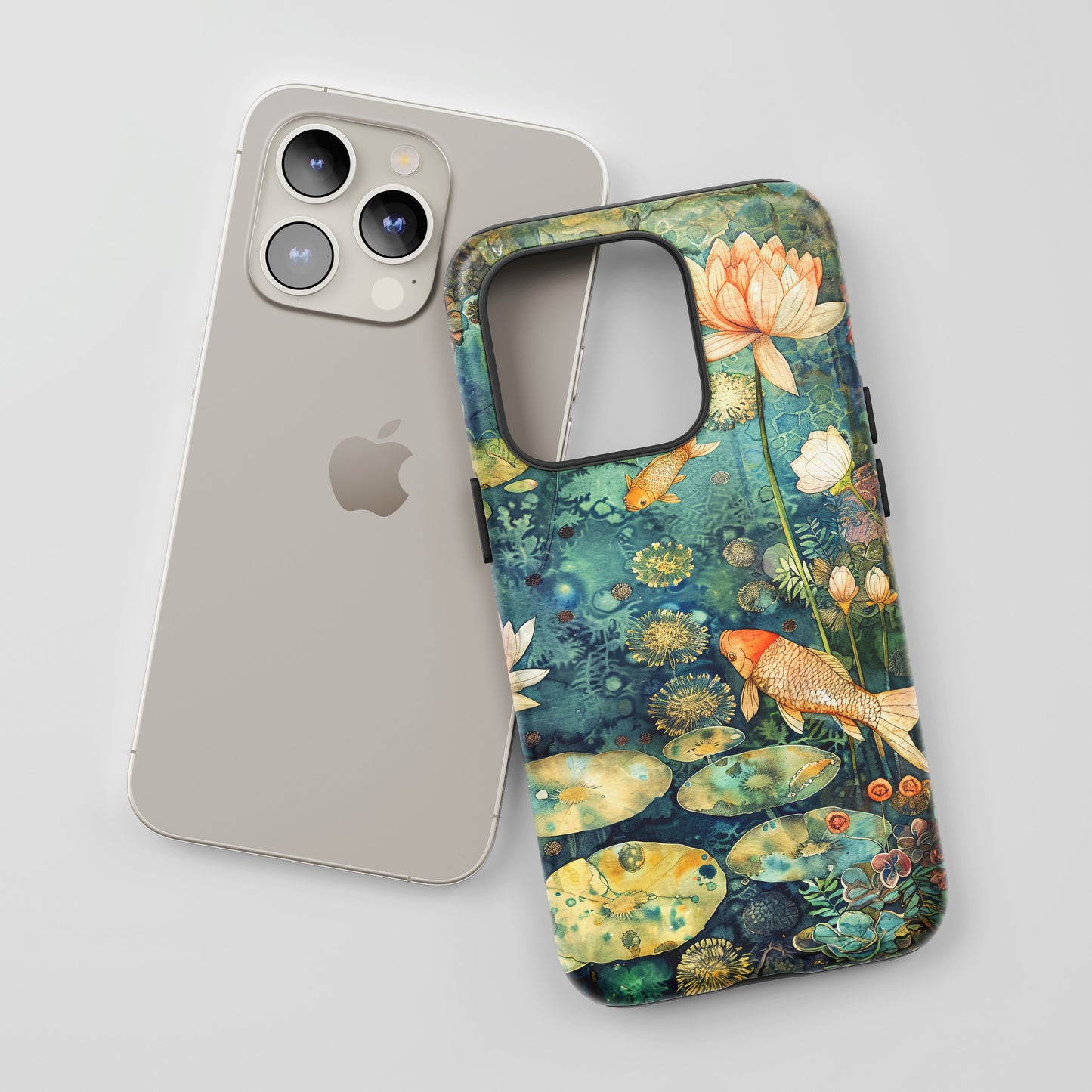 Fish Pond - iPhone Tough Case