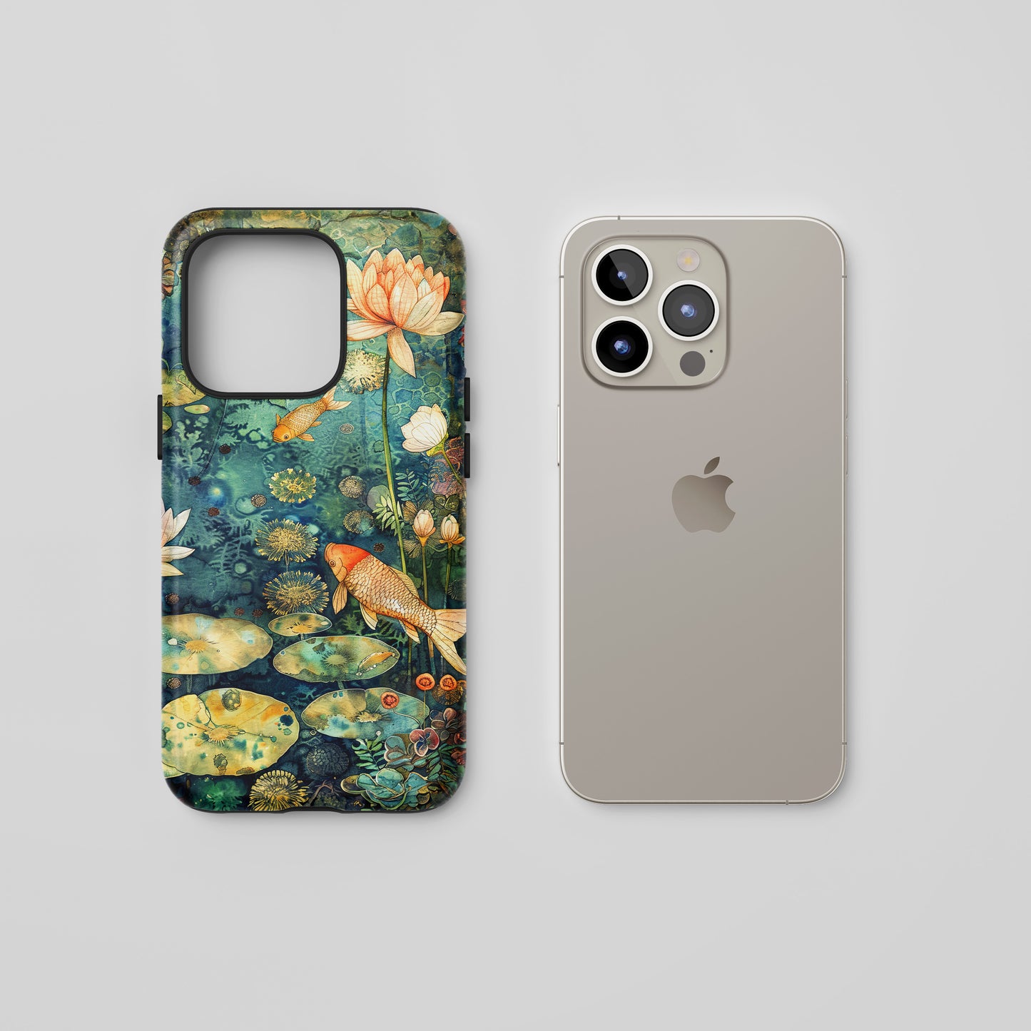 Fish Pond - iPhone Tough Case