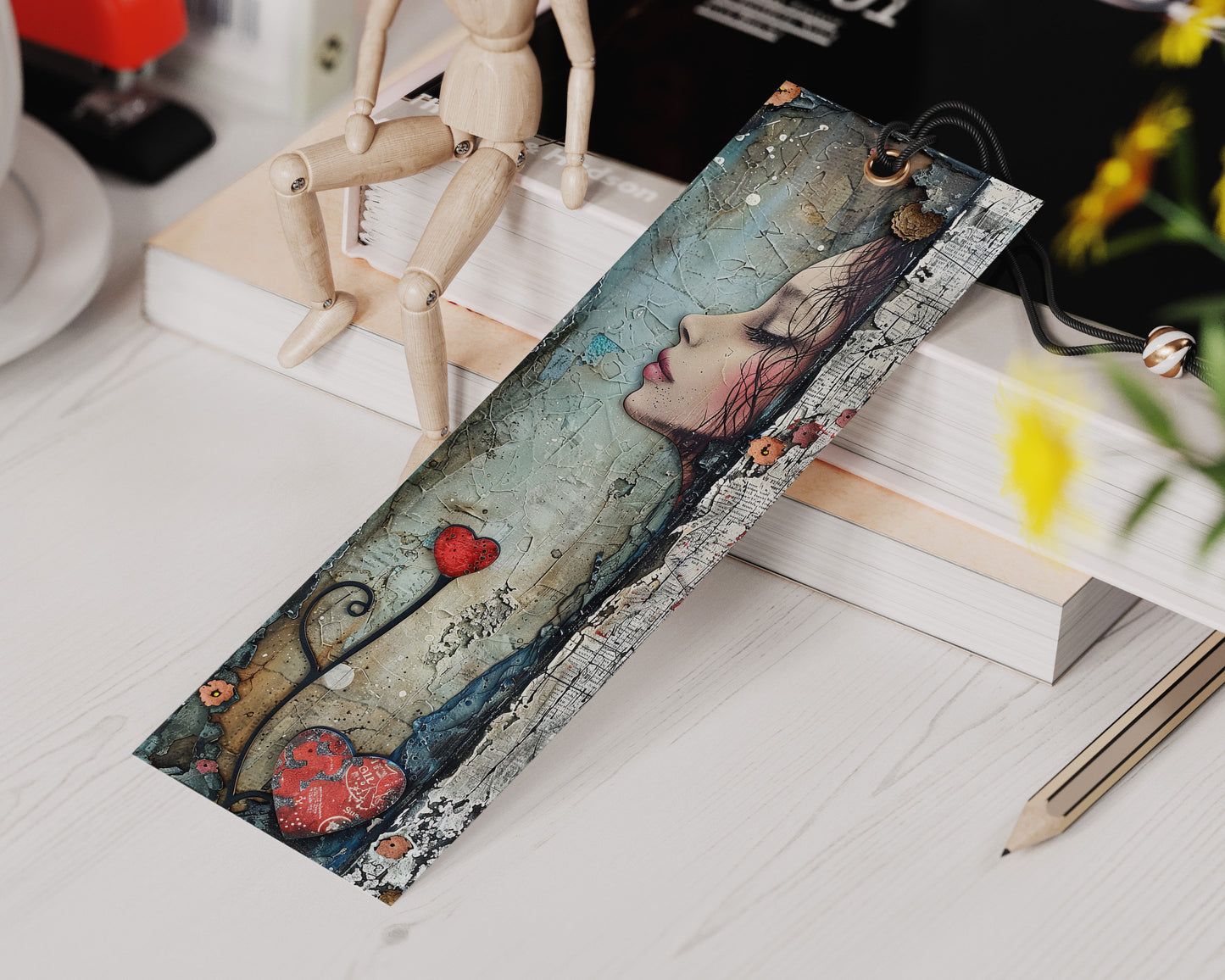 Reading Whimsy Printable Bookmarks| Mixed Media Bookmark Sheets| PNG sublimation| Book Lover Gift | Junk Journal Tags | Scrapbook Images