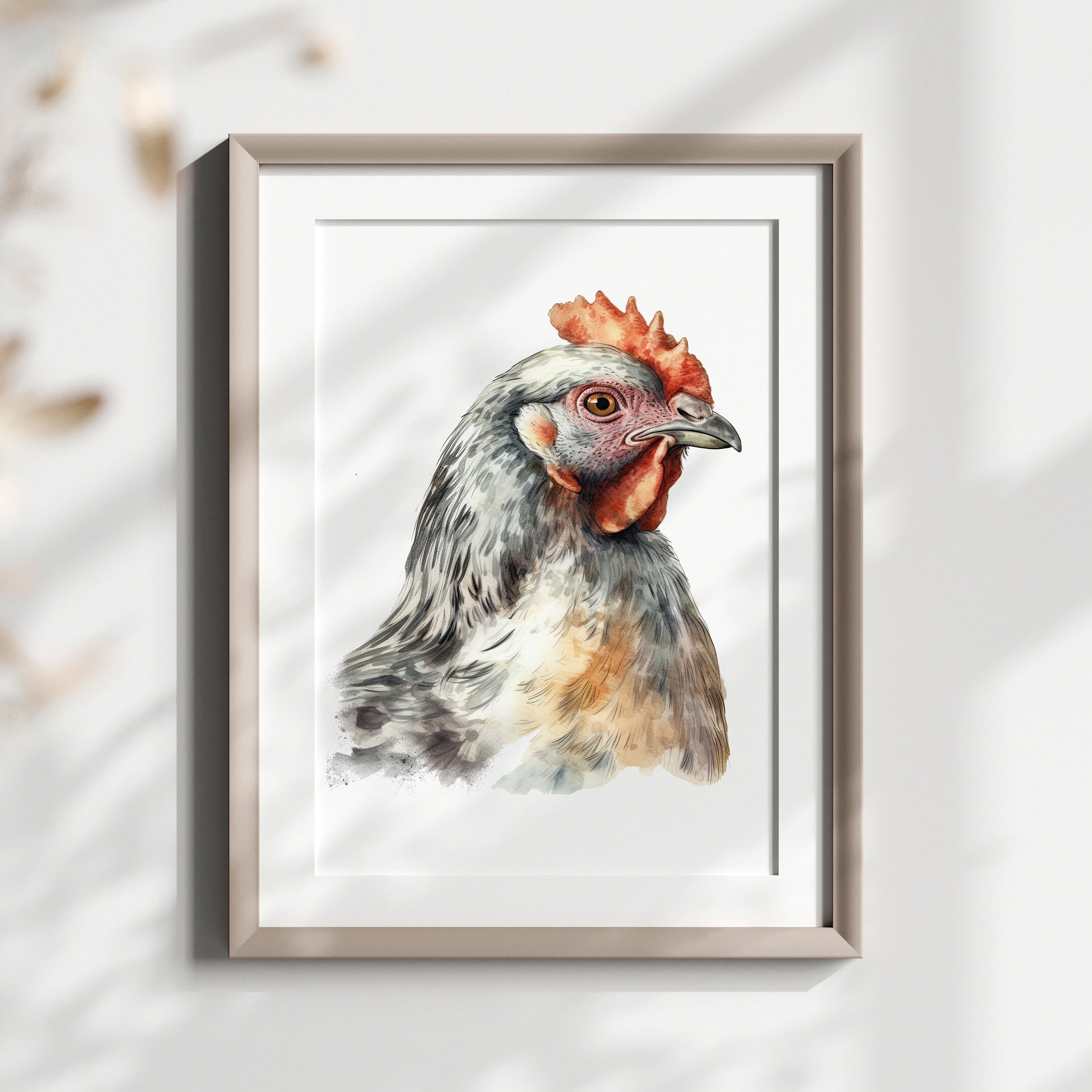 Watercolor Chickens Clipart PNG Bundle, Cute Chickens and Chicks, farm animal PNG instant download for commercial use, T-shirt sublimation