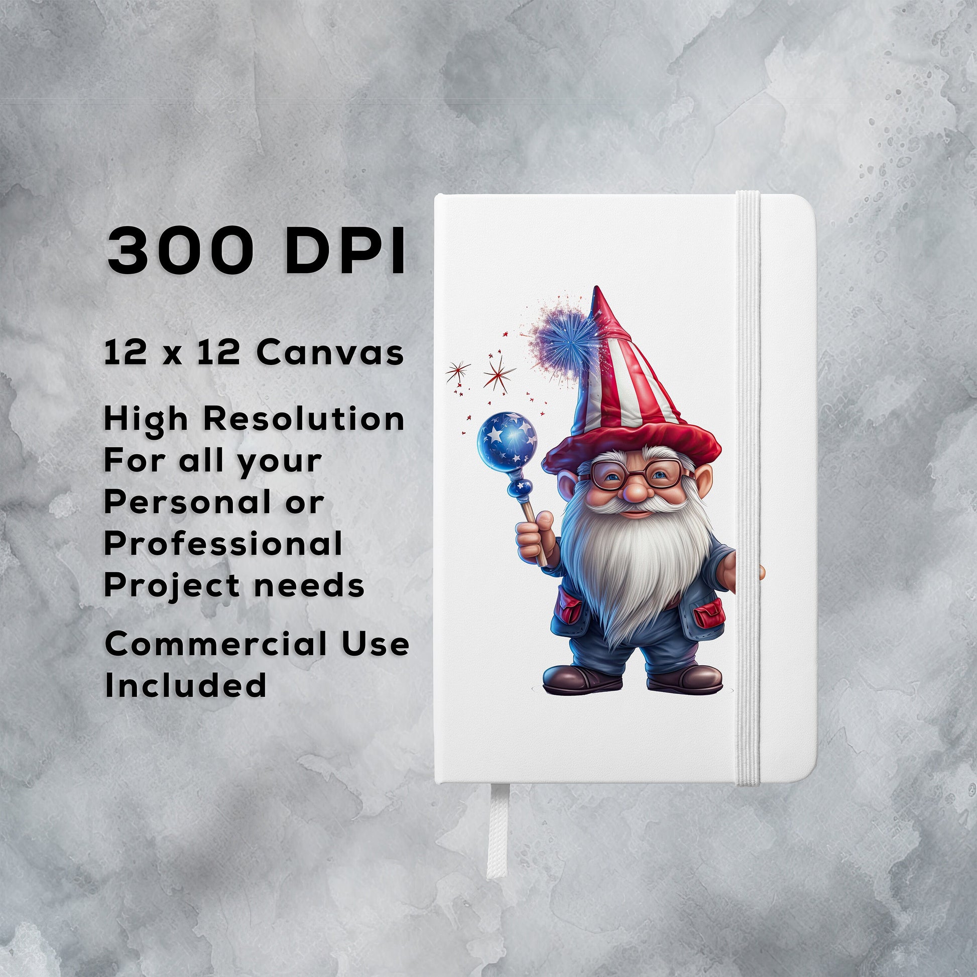 Gnome 4th of July Clipart| Gnomes PNG SVG| Instant Download| Independence Day Sublimation| USA png| America Gnomes| Stickers Gnome Graphics