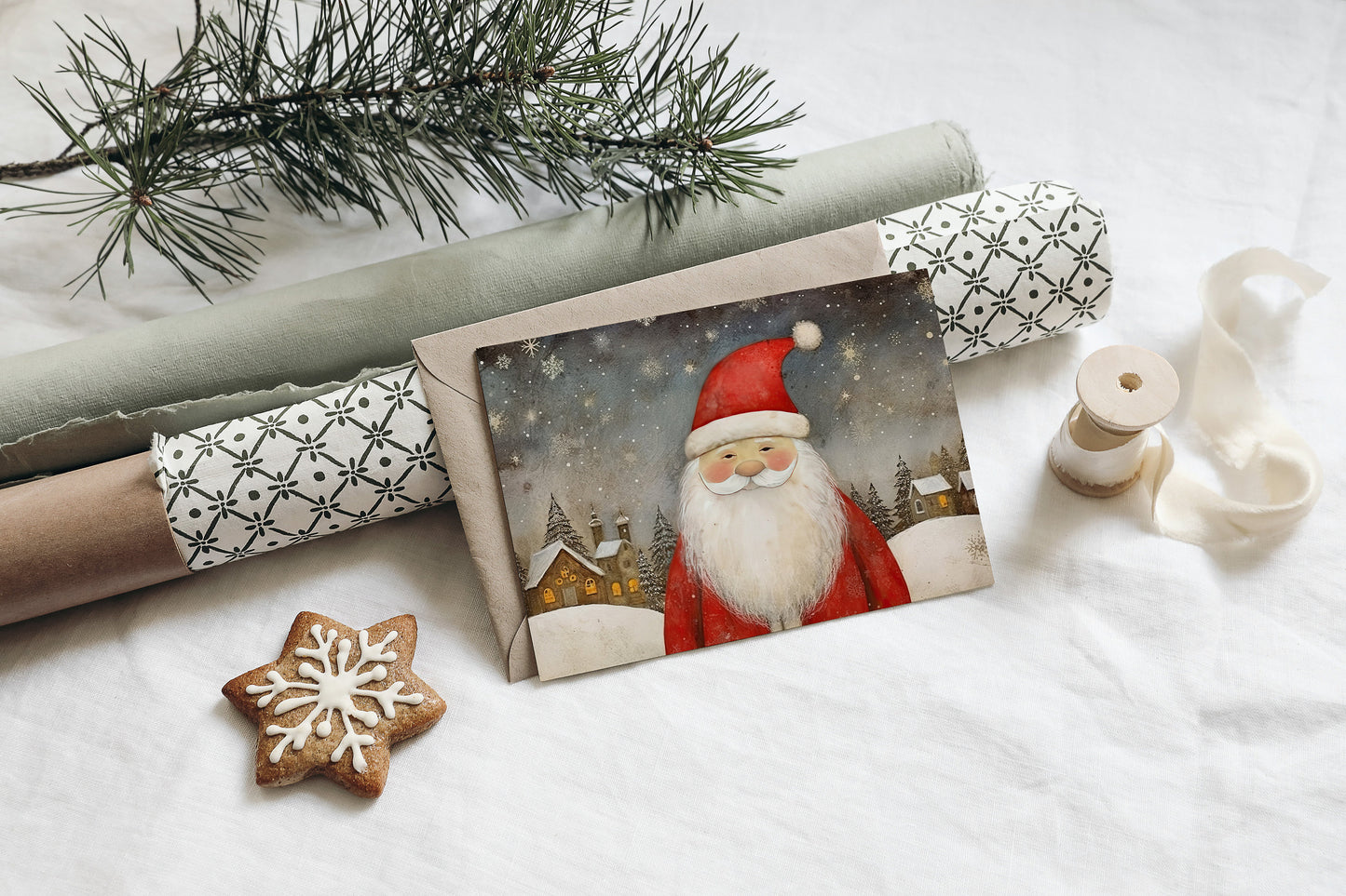 20 Whimsical Christmas Printable Art Pages| Digital Download JPG Paper Set| PNG sublimation| Whimsical Digital Paper | Retro Santa Claus
