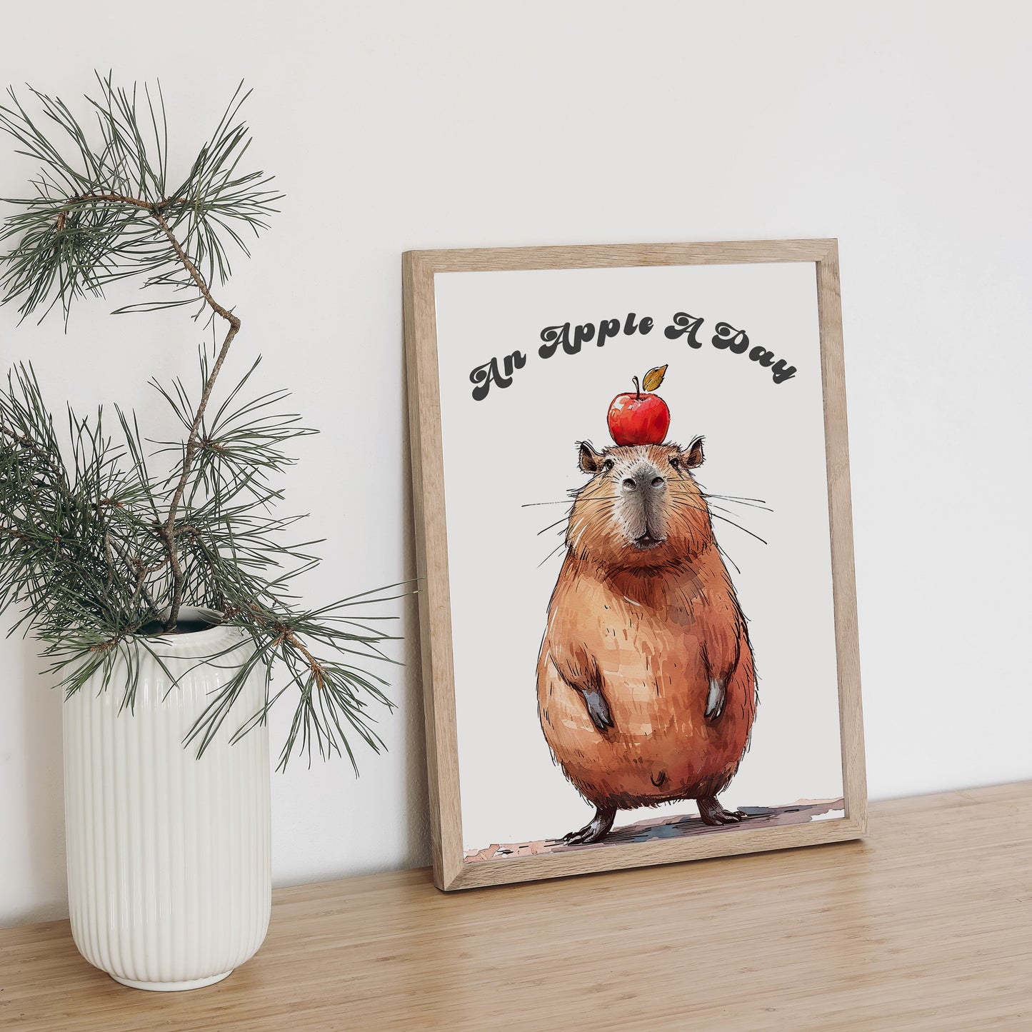 Cute Capybaras Clipart: Fun Rodent Characters Whimsical Watercolor Junk Journal Art | PNG Bundle| Sublimation files| Digital Illustration